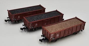 Roco N - 25556, 25590 - Modeltrein goederenwagon (3) - 3x, Nieuw