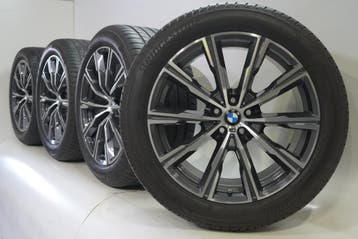 BMW X5 G05 X6 G06 740M 20 inch velgen Bridgestone Runflat Zo, Gebruikt, Velg(en), Ophalen of Verzenden, 20 inch