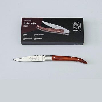 Laguiole - Pocket Knife - Rose Wood - style de - Zakmes