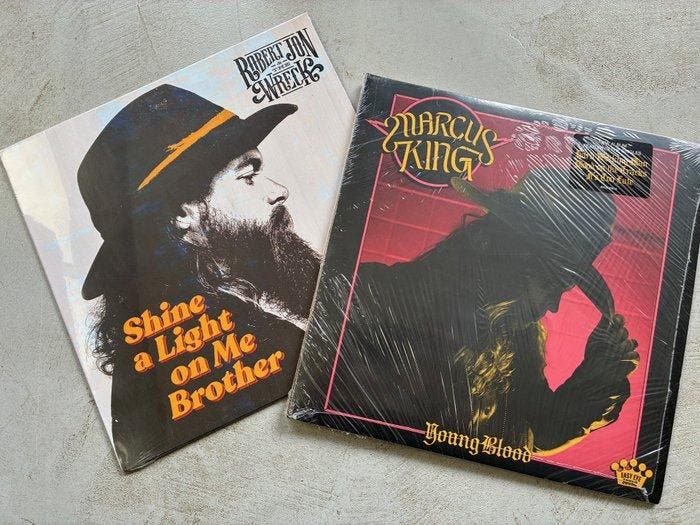 Robert Jon & The Wreck, Marcus King - 2 x albums - Sealed -, Cd's en Dvd's, Vinyl Singles