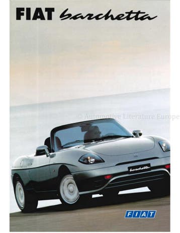 1996 FIAT BARCHETTA BROCHURE DUITS, Boeken, Nieuw, Author