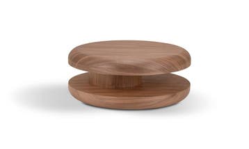 Veiling - Draaibare salontafel Walnoot - Notenhout bruin, Nieuw