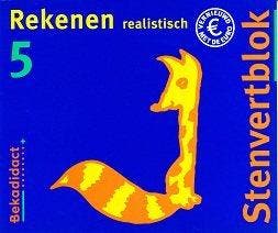 Stenvert Rekenen Realistisch 5 groep 7 (per stuk), Verzenden, Nieuw