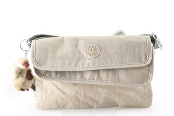 Kipling Schoudertas Beige, Verzenden, Zo goed als nieuw, Beige