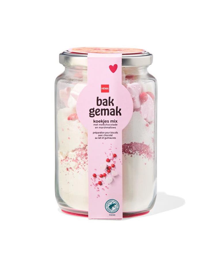 HEMA Bakmix koekjes met melkchocolade en marshmallows 449g, Huis en Inrichting, Keuken | Keukenbenodigdheden, Nieuw, Verzenden