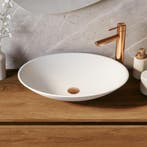 Brauer Vortex Waskom - Ovaal - 58 cm - Fine Stone - Mat -, Ophalen of Verzenden, Nieuw