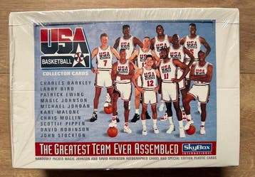 1992 Skybox Michael Jordan, Larry Bird, Magic Johnson - 10, Nieuw