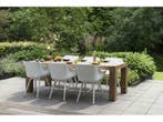 hartman tuinset sophie studio wit met sculpture tafel 240, Nieuw, Overige materialen, Tuinset