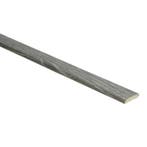 Afwerkl. met plakstrip scarlet oak dark grey (Afwerklijst), Overige materialen, Verzenden, 50 tot 150 cm, Overige typen