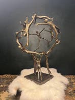 Benjamin Wouters (XX) - sculptuur, Human globe - 37 cm -, Antiek en Kunst