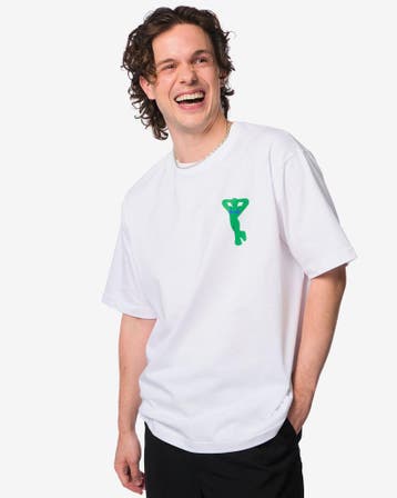 HEMA T-shirt voor volwassenen Pride wit, Verzenden, Nieuw, Wit