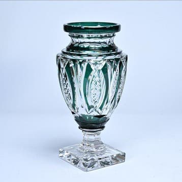 Val Saint Lambert - Bloempot - Jupiter - Kristal, Antiek en Kunst