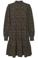 VERO MODA curve ruche jurk VMRENEE Maat:, Kleding | Dames, Jurken, Verzenden, Nieuw, Overige kleuren