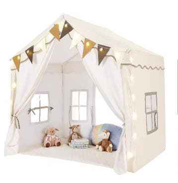 Kindertent voor Binnen met Speelmat en Verlichting, Verzenden, Nieuw