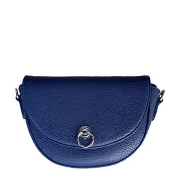 Pinned by K crossbody tas Moon Bag blauw, Sieraden, Tassen en Uiterlijk, Tassen | Schoudertassen, Verzenden, Nieuw