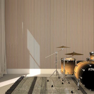 Akoestische panelen Sonic Wall houtlook - licht eiken, Verzenden, Nieuw
