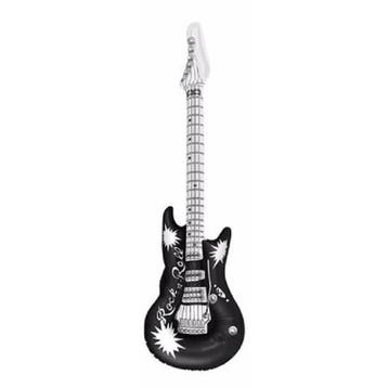 Opblaasbare speelgoed/feestartikel gitaar zwart 106 cm - O.., Verzenden, Nieuw