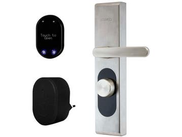 LOQED Touch - Smart Lock - Sleutelloos - RVS, Verzenden, Zo goed als nieuw