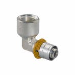 Uponor MLC perskoppeling knie 25 x 3/4 binnendraad, Ophalen of Verzenden, Nieuw