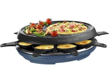 Veiling - Tefal Colormania 3-in-1 Raclette Grill en Crêpe -, Nieuw