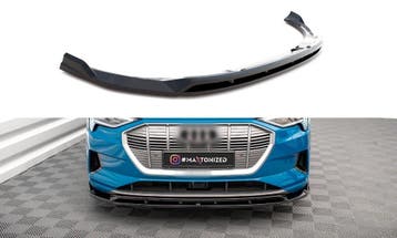 Front splitter V.2 voor Audi E-tron, Auto diversen, Ophalen of Verzenden