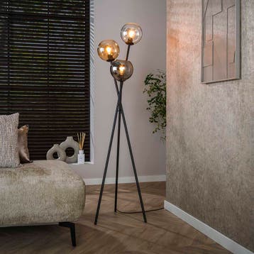 Vloerlamp Trivano - Mix - Glas - 174 cm (Internet retour), Ophalen of Verzenden, Nieuw
