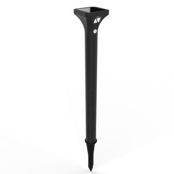 Solar priklampen Move 2 stuks (zwart met bewegingsmelder), Verzenden, Minder dan 50 watt, Staande lamp, Nieuw