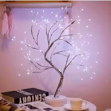 Decoratieve Mini Kerstboom Nachtlamp LED, Verzenden, Nieuw