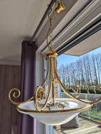 Kroonluchter - Messing, Glas - kroonluchter