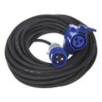 ProPlus Verlengkabel - 10 meter - haakse contrastekker -..., Ophalen of Verzenden, Nieuw