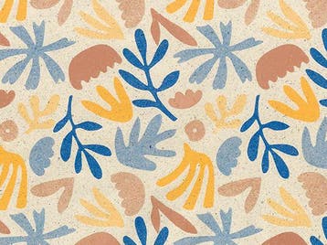 cadeaupapier op rol Dory Blauw Koper Geel 50 cm –, Ophalen of Verzenden, Nieuw, Overige typen