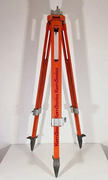 KERN Swiss - Vintage industrial ENEL Torino folding tripod