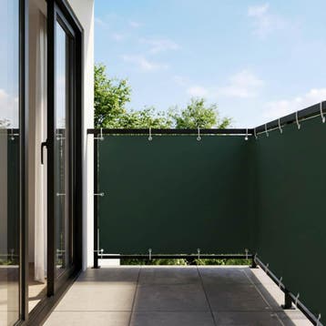 vidaXL Balkon Privacy Scherm 150 x 200 cm Stof met, Verzenden, Nieuw
