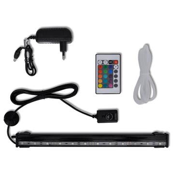 vidaXL LED-onderwaterlamp voor aquarium met bubbels RGB 32, Verzenden, Nieuw
