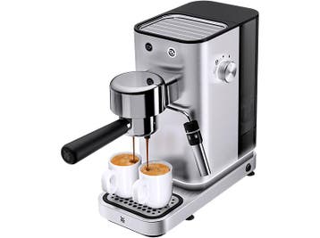 Wmf -   Lumero - Pistonmachine Zwart, Verzenden, Nieuw, Combi, Gemalen koffie