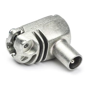 Coax connector - Technetix (Haaks, Mannelijk), Verzenden, Nieuw