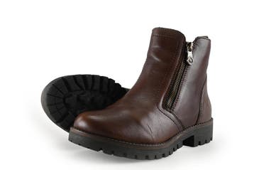 Rieker Boots in maat 38 Cognac, Overige kleuren, Verzenden, Overige typen, Zo goed als nieuw