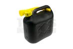 Jerrycan 5 Liter kunststof (brandstoffen) zwart, Ophalen of Verzenden, Nieuw, Merkloos