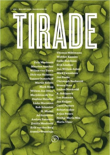 Tirade / 458 mrt 2015 jrg 59 / Tirade 9789028260276, Boeken, Verzenden, Gelezen