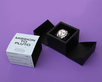 Een Omega x Swatch polshorloge, Nieuw