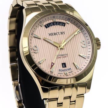 Mercury - Roadstar Automatic Swiss Watch - MEA493-GG-4 -, Nieuw