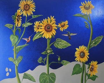Christine Bleny - Sunflowers (L)