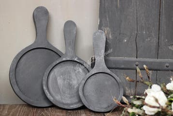 Zwart houten amuse plankje / onderzetter, Ophalen of Verzenden, Nieuw