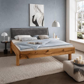 Van Schaik Holvik Massief Eiken Balkenbed - 180 x 200, Nieuw