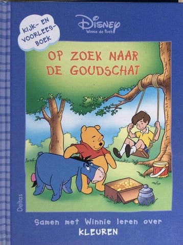 Winnie de Poeh kijk - op zoek naar de Goudschat - Disney, Boeken, Kinderboeken | Jeugd | onder 10 jaar, Verzenden, Gelezen