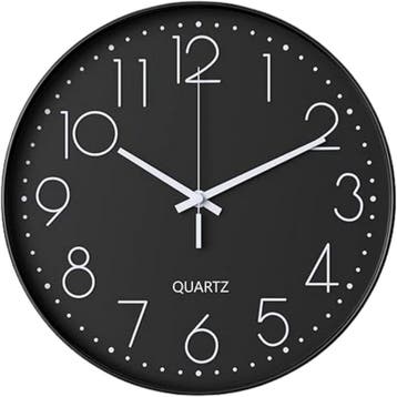 Tyme Wandklok - 30cm Klok modern - Analoog - Stil Uurwerk -, Ophalen of Verzenden, Zo goed als nieuw