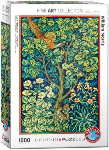 Cock Pheasant by William Morris Puzzel (1000 stukjes) |, Verzenden, Nieuw