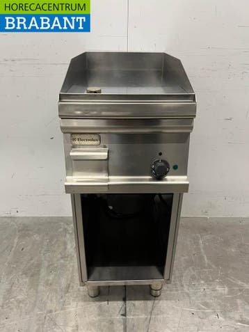 RVS Electrolux Spiegelbakplaat 35 cm 400V Horeca, Ophalen of Verzenden, Gebruikt