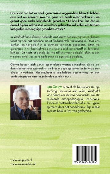 Verslaafd aan denken 9789026333385 Jan Geurtz, Verzenden, Zo goed als nieuw, Jan Geurtz