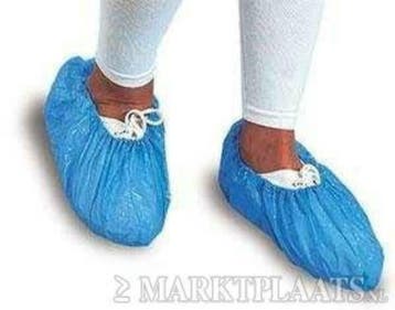 Overschoentjes Blauw 40mu Plastic Overschoenen 2000 stuks, Verzenden, Nieuw